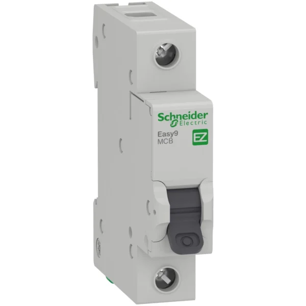 جوزة مفردة شنايدر EZ9F56106 EASY9 MCB 1P 6A C 6000A 230V MINIATURE C schneider
