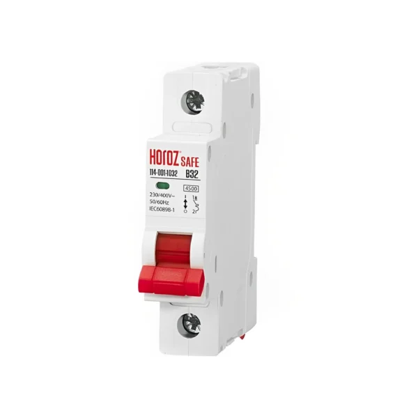 جوزة هوروز HOROZ 114 001 1016 B 4.5KA MCB 1*16AMP ضمان 5 سنوات