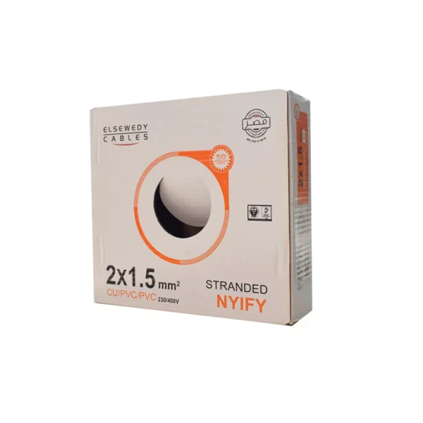 سيمنز ستراند ELSEWEDY CABLE 2*1.5 MM 91.4 mtr