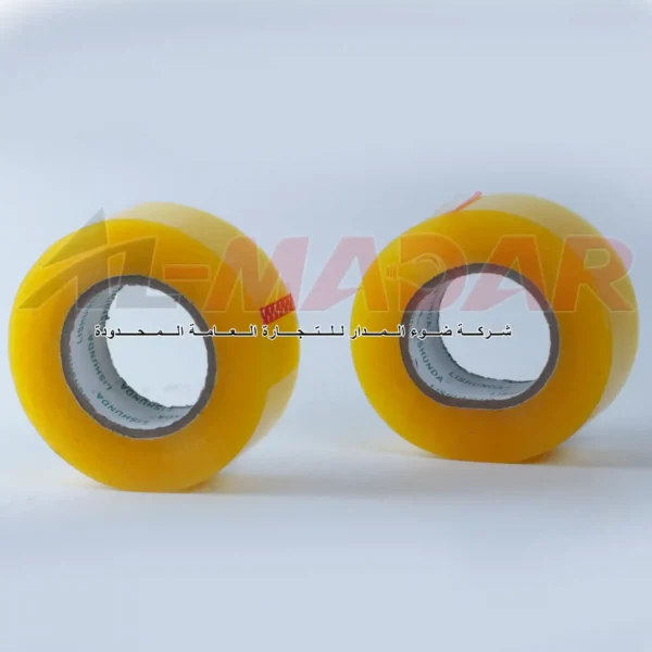 تيب شفاف عريض CLEAR TAPE 200MTR-5CM-52MIC صناعي منزلي