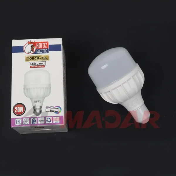 مصباح اسطواني شمسي horoz 001 016-083 0020 20 watt 3000k ضمان سنة