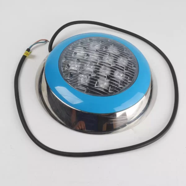 موجة احواض دائري ظاهري ملون MANTA 8909-12V-12W-RGB رنك ازرق