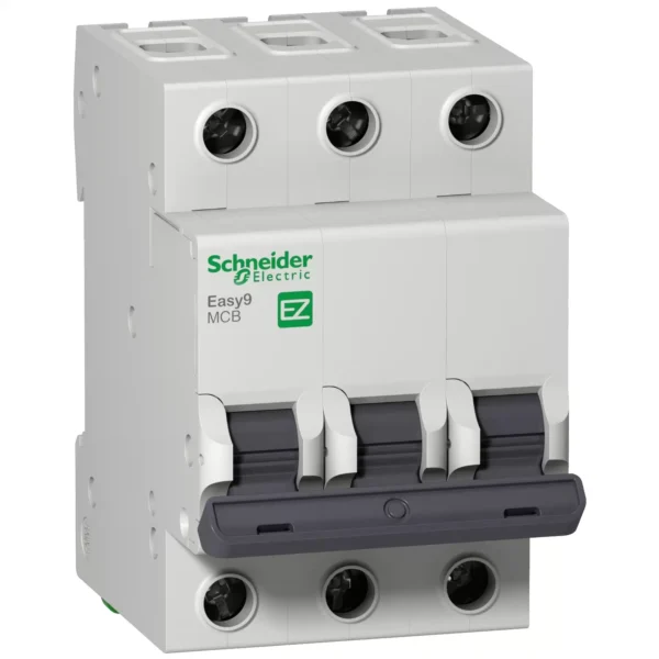 منجر ثلاثي شنايدر EZ9F56316 Easy9 MCB 3P 16A C 6000A 400V schneider