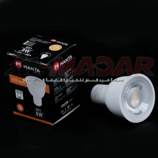 مصباح رأس ستارتر MANTA G01-9W 4000K