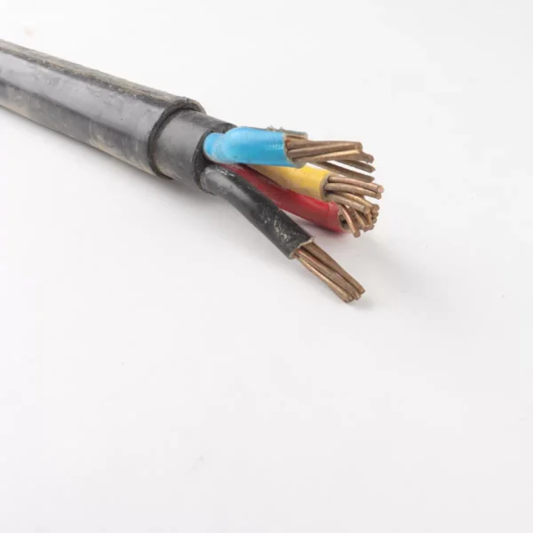 كيبل السويدي اسود ستراند ELSEWEDY CABLE 4*25MM طول البكرة 250 متر حصرا