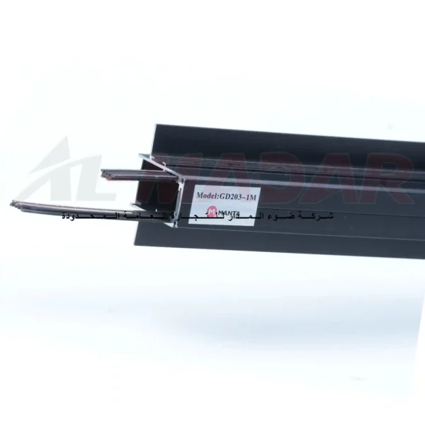 سكة دفن شفة ثقيلMAGNETIC MANTA LIGHT GD203-A-1M -48V 1 METER
