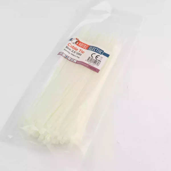 حزام ربط HOROZ CABLE TIE MADE IN TURKEY 2.5*200 MM