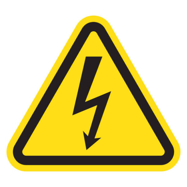 علامة بورد مثلث لاصق DANGER