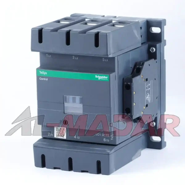 كونتكتر شنايدر LC1D115M5 Contactor 250A 55kw 3P +1 schneider