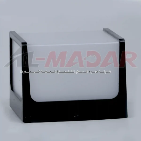 براكيت HOROZ 076 068 0008 CUBE 8W BLACK IP