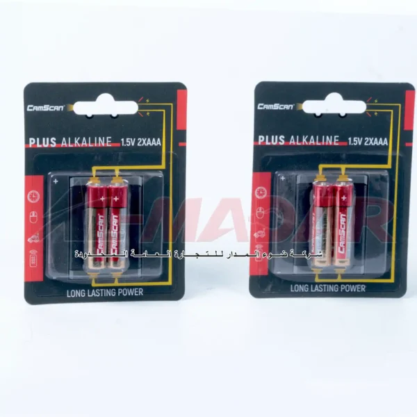 بطارية ريموت كامسكان احمر AAA كارت 2 حبة LR03-BP2A