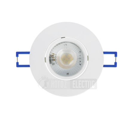 سبوت اطار ابيض HOROZ 016 053 1005 3CCT WH 5WATT ضمان سنة