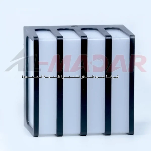 براكيت HOROZ 076 069 0008 CUBE-G 8W BLACK IP