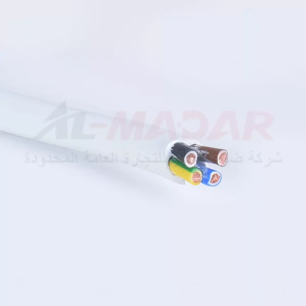 فلكس الفنار السعودي AL FANAR KSA 91.4mtr 4*10mm شعري ابيض مدة بكرات