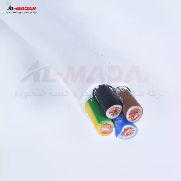 فلكس الفنار السعودي AL FANAR KSA 91.4mtr 4*16mm شعري ابيض مدة بكرات