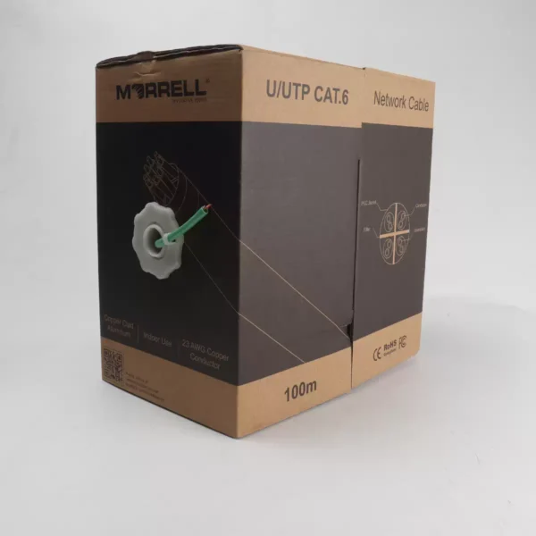 واير انترنت مورل 100 متر UTP CAT6 6011-100C