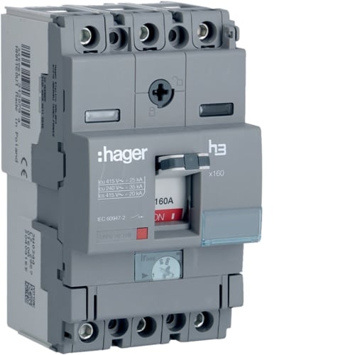 قاطع هوائي هاجر فرنسي رباعي hager 4×125A