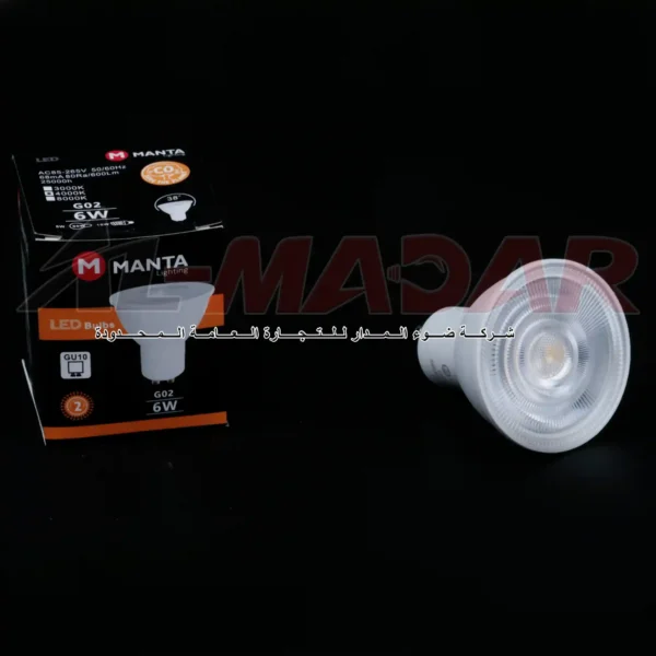 مصباح رأس ستارتر MANTA G02-6W 4000K