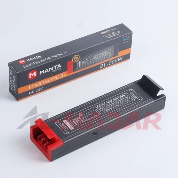 محولة MANTA BL-24V-200W-IP54