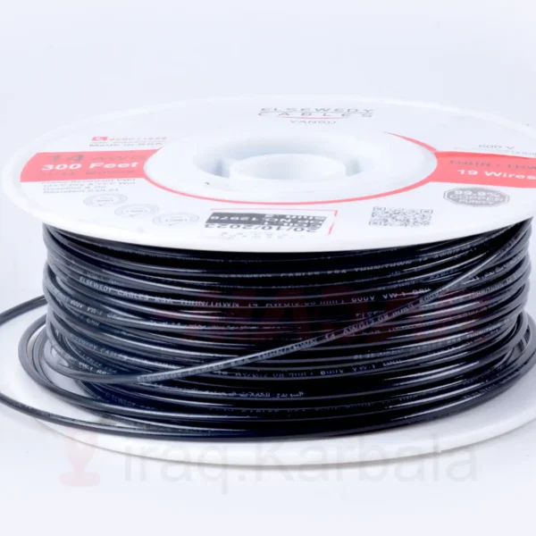 سنكل السويدي حراري اسود ELSEWEDY 10 AWG BLACK