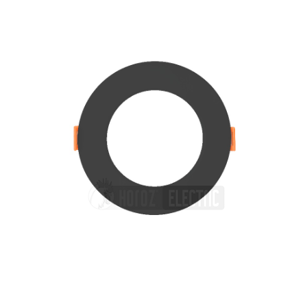 بنل دفن الاطار اسود HOROZ 016 087 0012 12W- 3CCT BLACK ضمان سنة سويج محولة داخلية