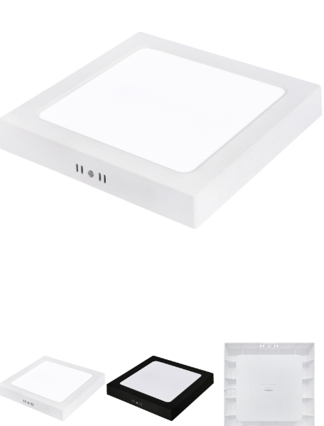 ظاهري مربع متغير الاطار ابيض HOROZ 016 084 0036 36w white 3 cct ضمان سنة