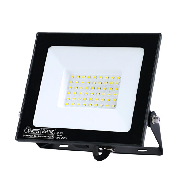 بروجكتر اسود HOROZ 068 028 0050 50W BLACK 6400K