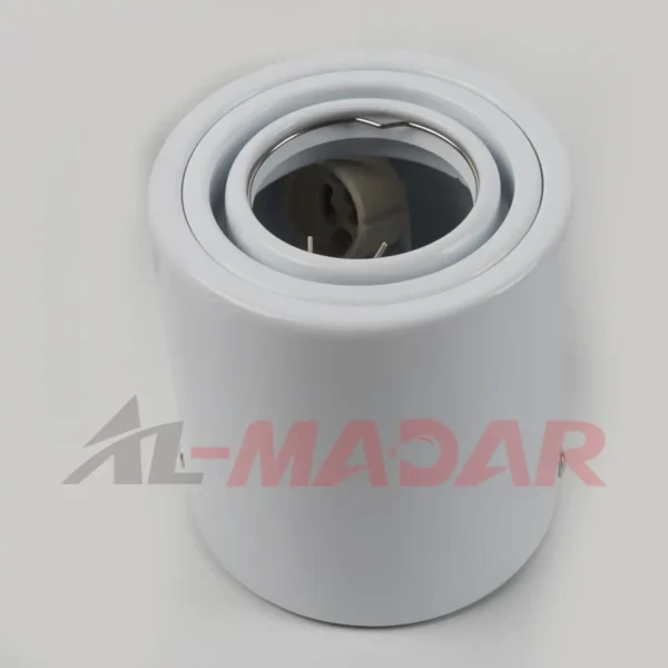 تركيب انارة HOROZ 015 027 0050 WHITE SQUARE MR16 SURFACE LIGHT