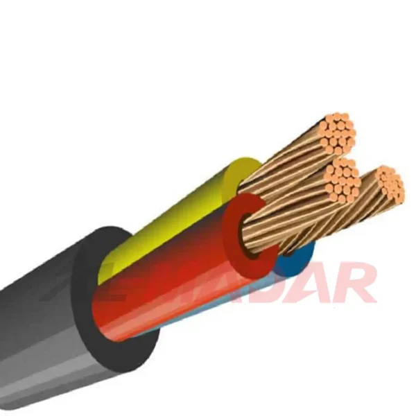 فلكس اسود السويدي للكابلات BLACK# ELSEWEDY CABLE 91.4mtr 3*0.75mm