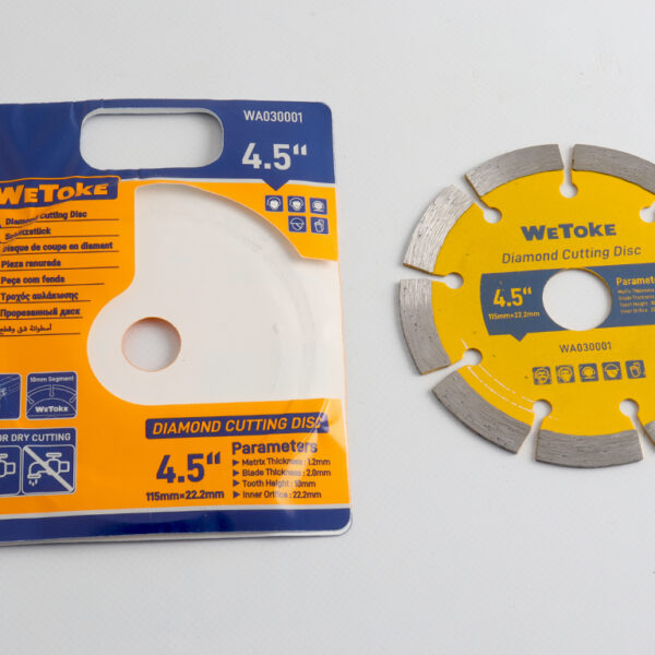 دسك قطع مرمر مفتوح WETOKE WA030001 115MM-4.5 INCH