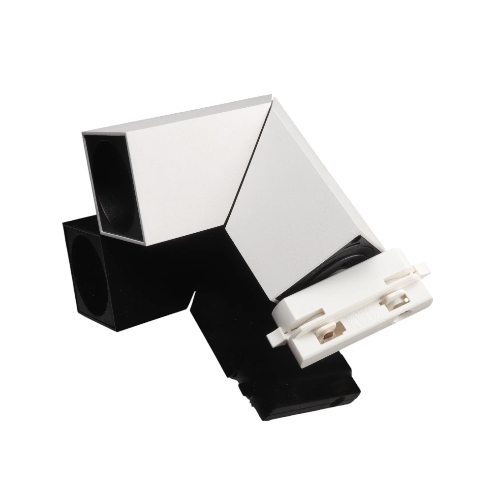 10---22 (14) تراك لايت عكس ابيض لدات 8001l12W WH - الصورة 1