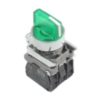 سلكتر جديد مع مصباح اخضر S.B.    SB4-BK2361  0-1 GREEN