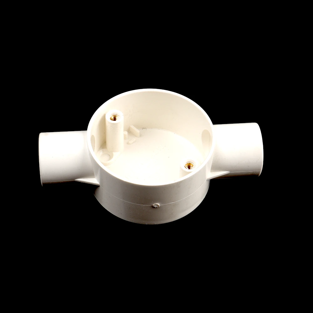 10---27 (2) جكشن ثنائي عدل I مروج الخليج 25 ملم صنع بفخر في العراق ابيض اللون Murooj AL Kaleej 25mm - الصورة 1