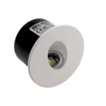 باية درج  دائري فضي  HOROZ 079 002 0003  3W 4200K LED