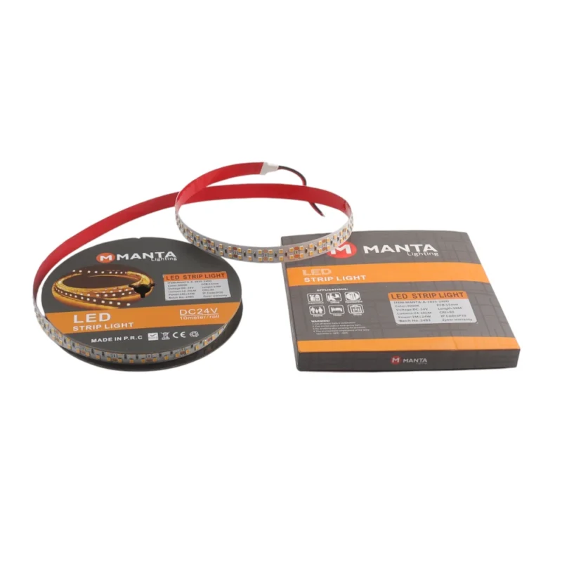 نشرة لاصق  10 متر  MANTA MT-A-24V-240D-2L-15MM IP 20 4200K  نهاري 8181