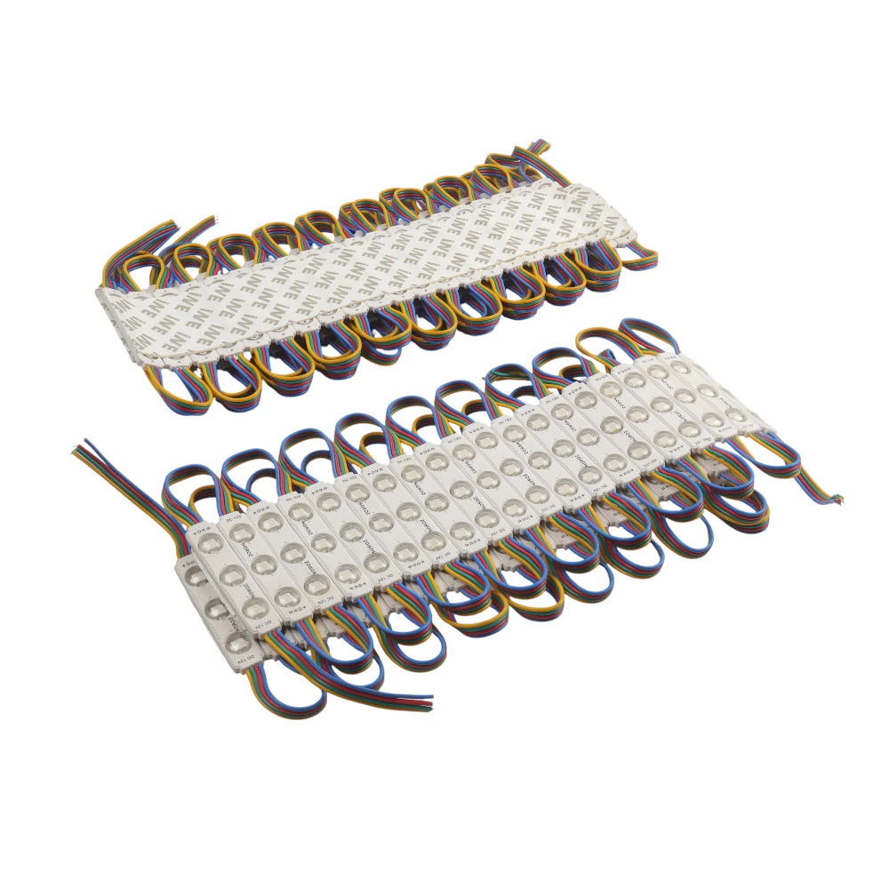 10--نشرات ليد لاصق -29 (5) شريط مفرد ليد محولة مع لاصق احمر 12VOLT RED DC 081 024 0001 - الصورة 1