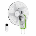 مروحة جداري شحن 16 انج دبل بطارية ريموت مع حبل  رقم 6   AS-WF-2*6V45/16