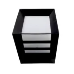 فانوس اسود مشبك مكعب  HOROZ 400 010 144