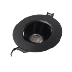 سبوت لايت RG 7W CTB BLACK 70-75 MM C100    R718