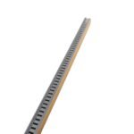 ترانك بلاستك مشيف تركي عامودي  25×40 رصاصي لاصق MUTLUSAN TURKEY