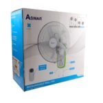 ⁦مروحة جداري شحن 16 انج دبل بطارية ريموت مع حبل  رقم 6   AS-WF-2*6V45/16⁩ - الصورة ⁦2⁩