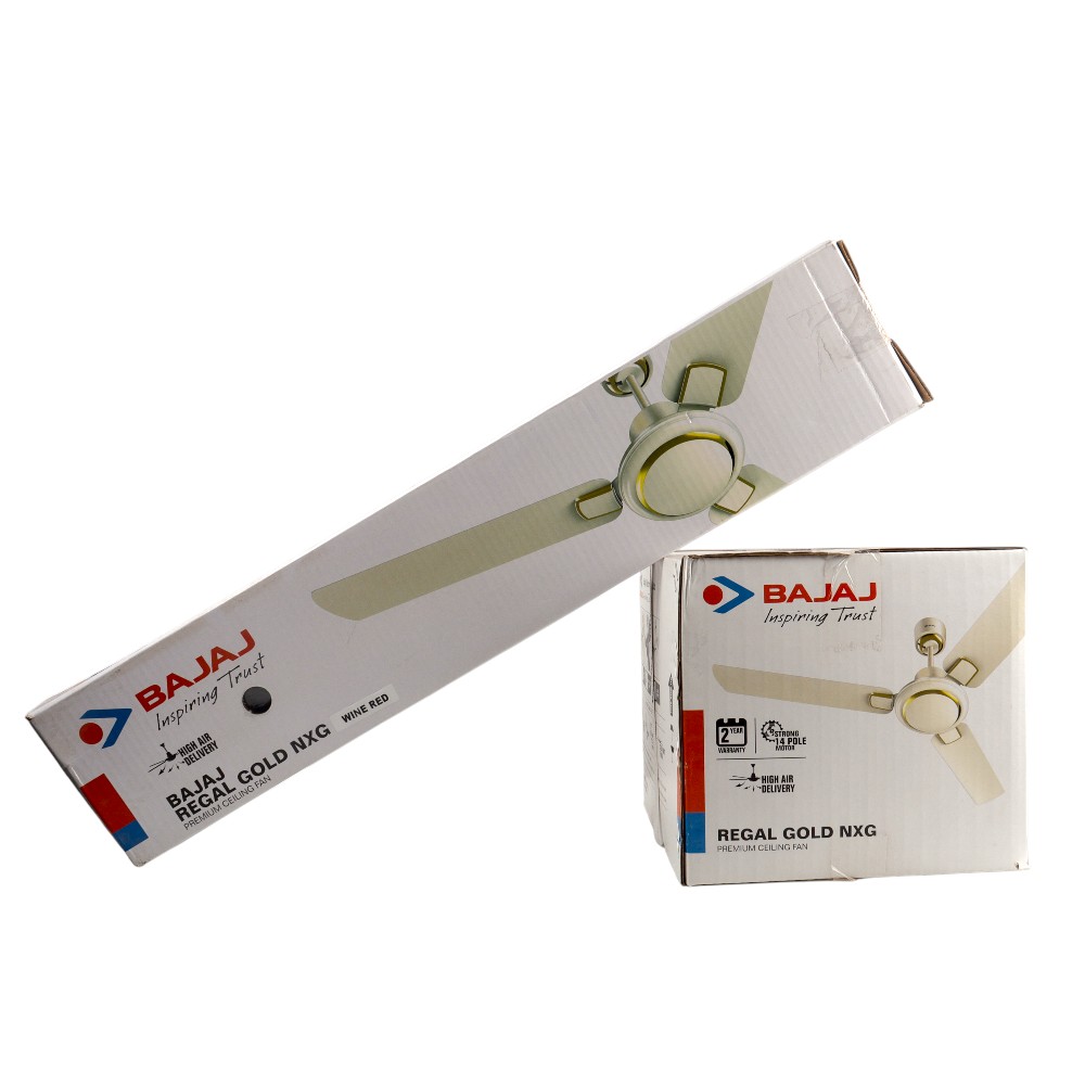 11---19 (19) مروحة سقفية بجاج BAJAJ 251115 CHERRY BROWN 600.015 - الصورة 1