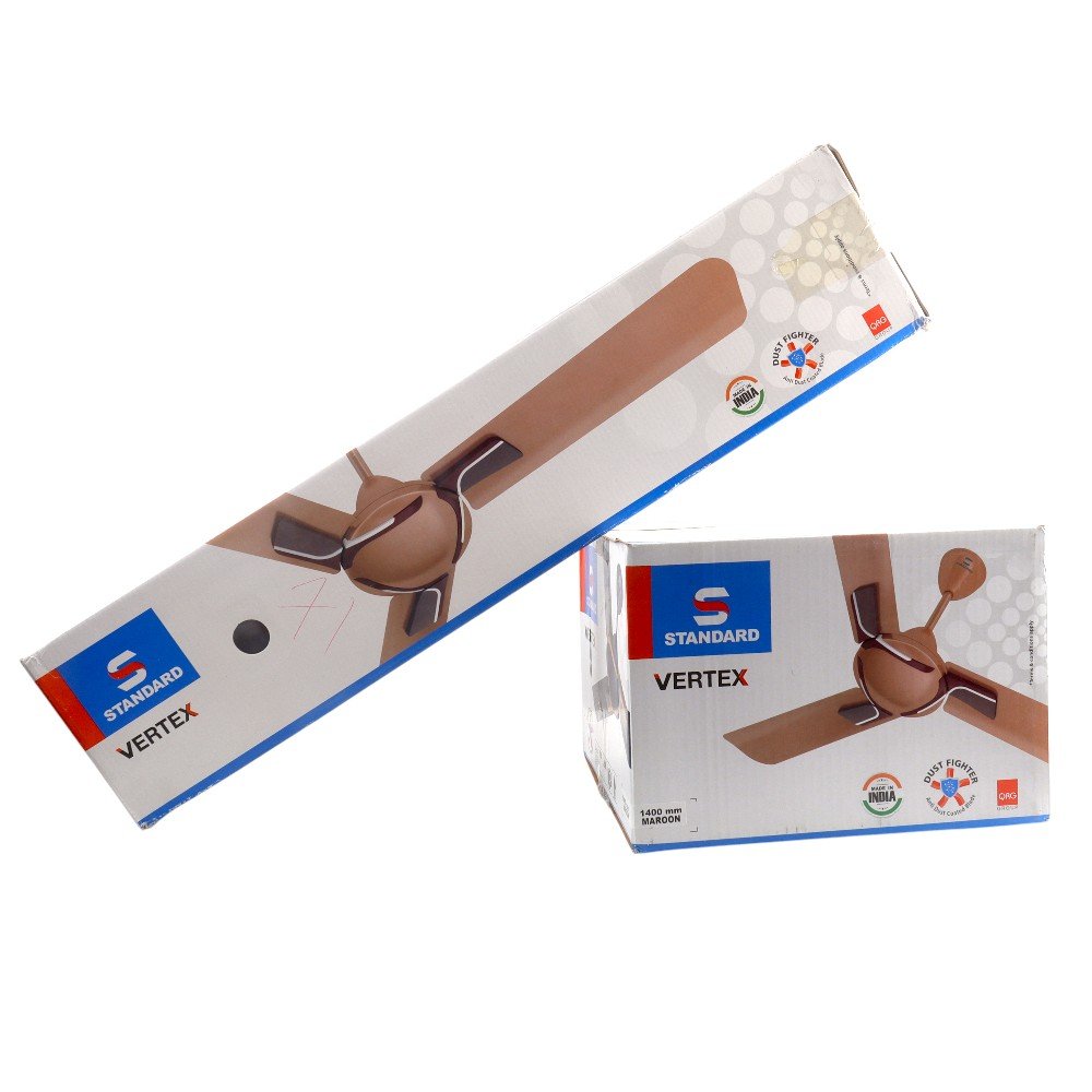 11---19 (26) مروحة هندي standard vertex maroon رقم 71 - الصورة 1