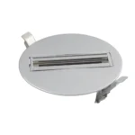 ⁦قاعدة دائري تراك  HOROZ 098 001 0001 RECESSED MONOPOINT TRACK فضي سلفر⁩ - الصورة ⁦2⁩