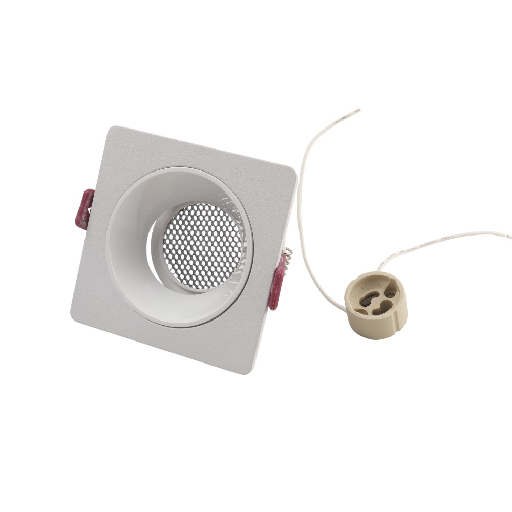 11--- 2 6 (4) سبوت لايت فارغ MANTA MT-GU601 - WH - الصورة 1