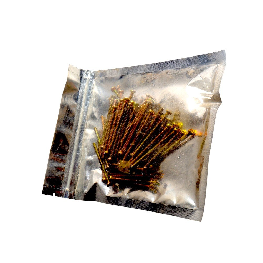 11--- 2 6 (7) برغي بوكس ذهبي سن ناعم 2.5 انج 3.5*60 عدل // كيس فضي - الصورة 1