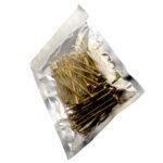 برغي سن ناعم 3 انج ذهبي  B57 // كيس فضي