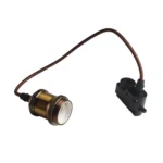 هولدر معدن مع قاعدة تراك  مع حبل طول 50 سم نحاسي