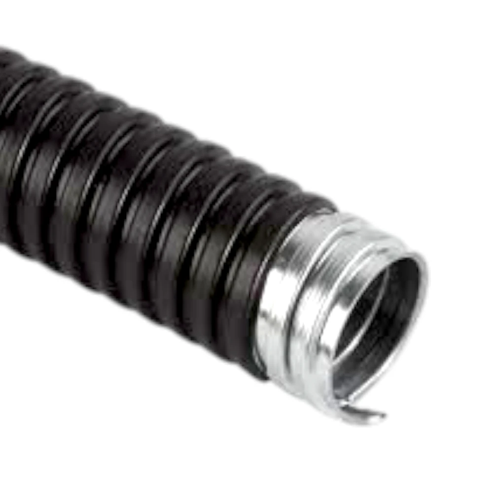 12 -------13 (22) فلكس بربيش مسلح اسود تركي 15 متر Q32 MUTLUSAN METAL+PLASTIC 32MM - الصورة 1