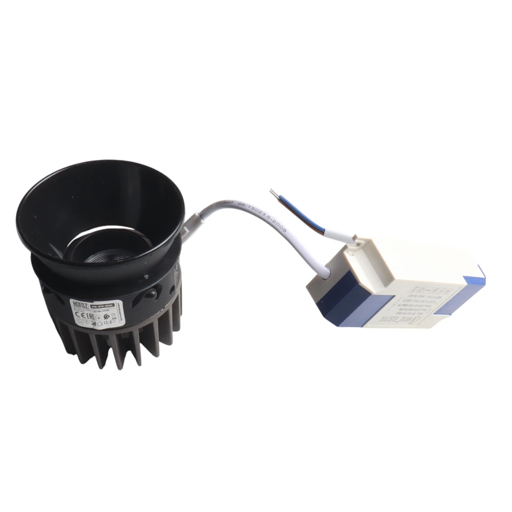 12 -------14 (14) تركيب انارة جديد متفرق HOROZ 016 076 0009 9W 6400K FITTING CASE ضمان سنة - الصورة 1